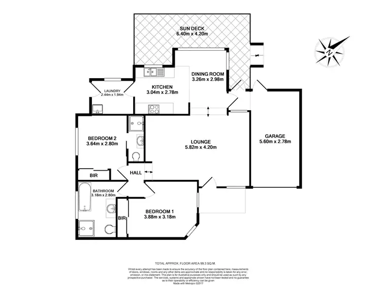 Floorplan of Homely villa listing, 3/38 Irvine Street, Kiama NSW 2533