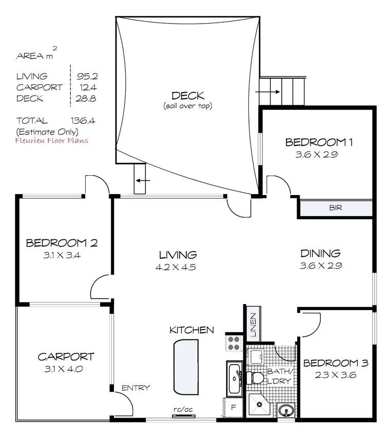 Floorplan of Homely house listing, 4 Colman Road, Goolwa South SA 5214