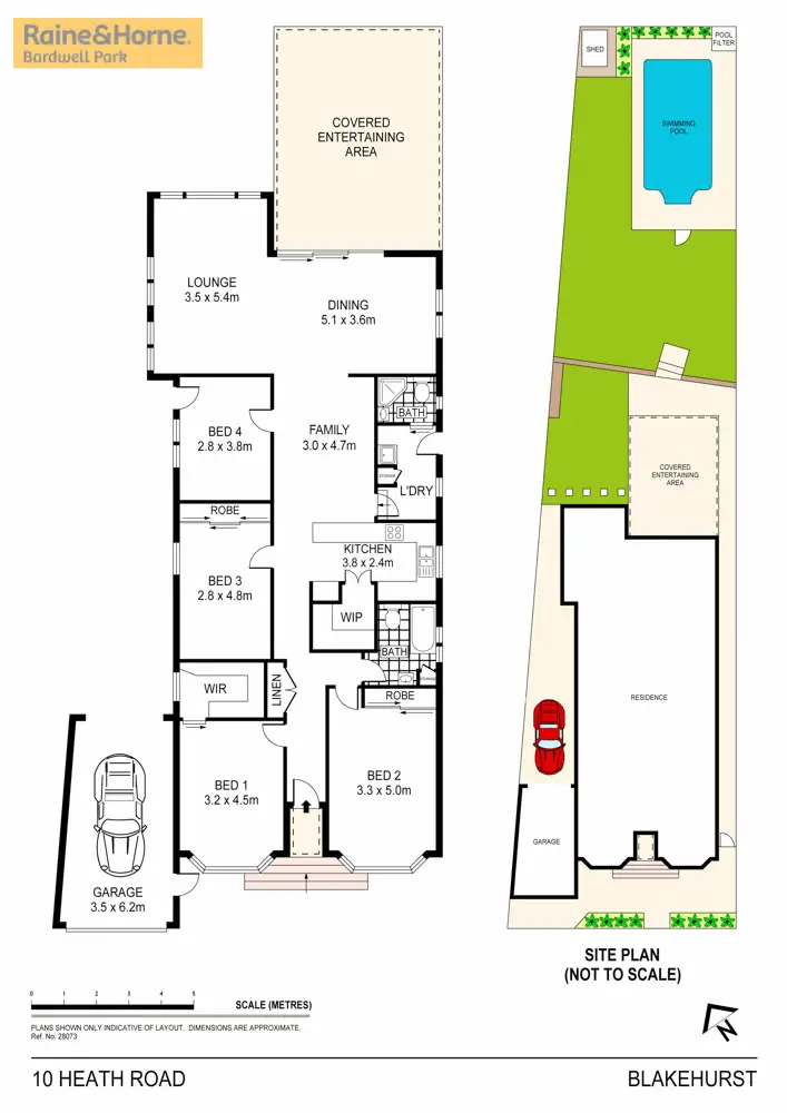 Floorplan of Homely house listing, 10 Heath Road, Blakehurst NSW 2221