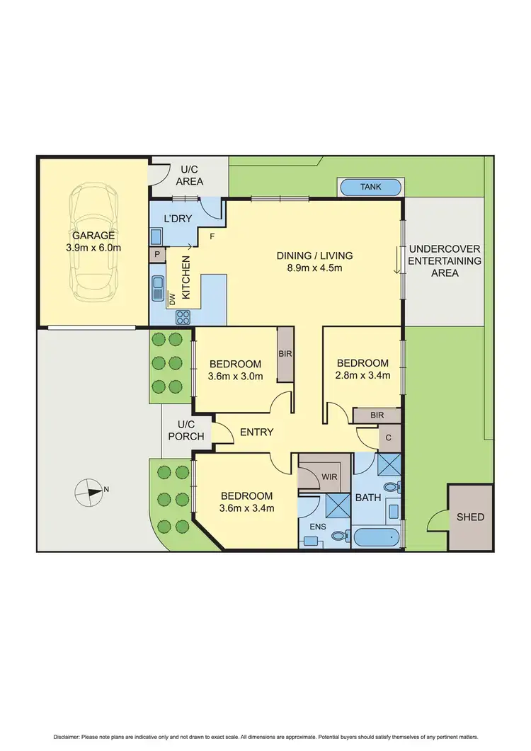 Floorplan of Homely house listing, 3/37 Greenleaf Circuit, Tarneit VIC 3029