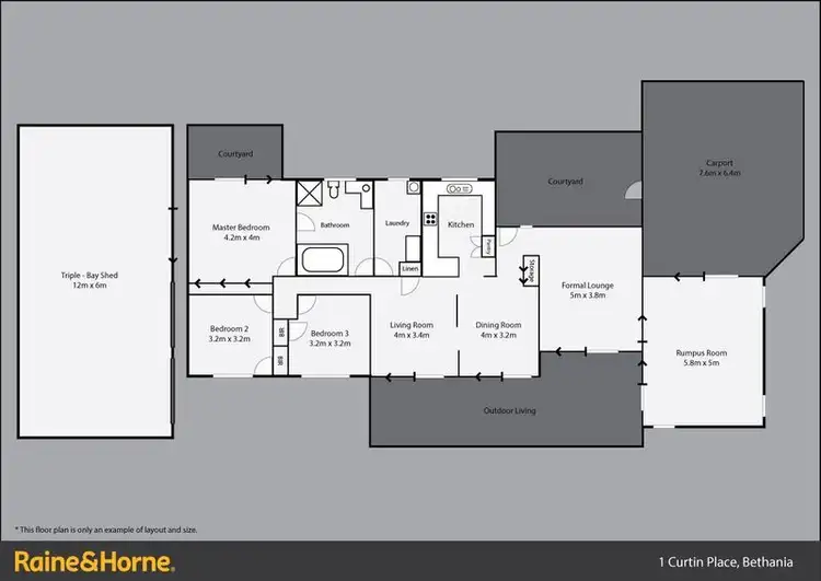Floorplan of Homely house listing, 374 CHATSWOOD ROAD, Shailer Park QLD 4128