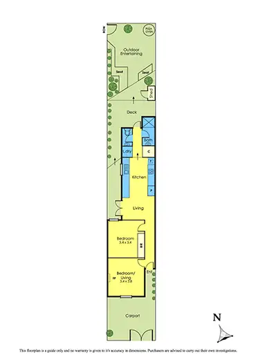 Floorplan of Homely house listing, 22 Simpson Street, Yarraville VIC 3013