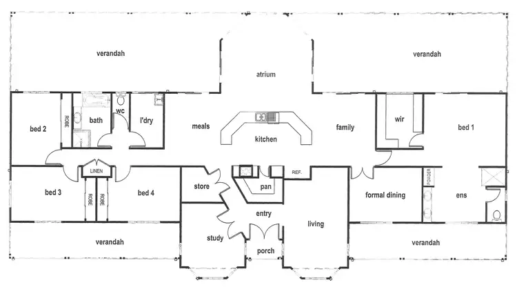 Floorplan of Homely house listing, 48 Harmer Street, Humpty Doo NT 836