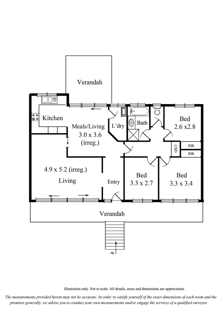 Floorplan of Homely house listing, 13/1324 Main Road, Eltham VIC 3095