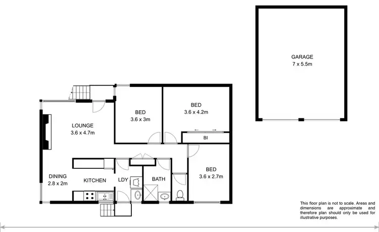 Floorplan of Homely house listing, 95 Chippendale Street, Claremont TAS 7011