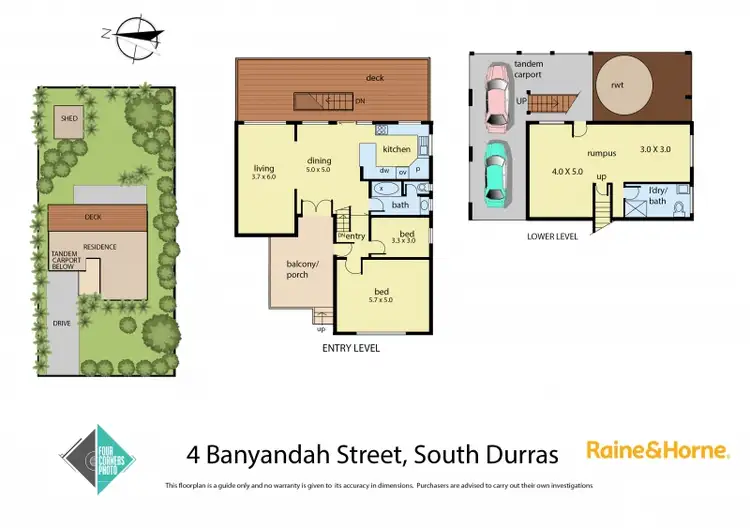 Floorplan of Homely house listing, 4 Banyandah Street, South Durras NSW 2536