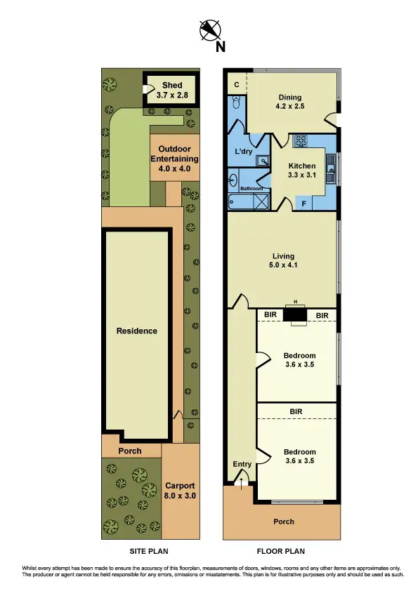Floorplan of Homely house listing, 219 Douglas Parade, Newport VIC 3015