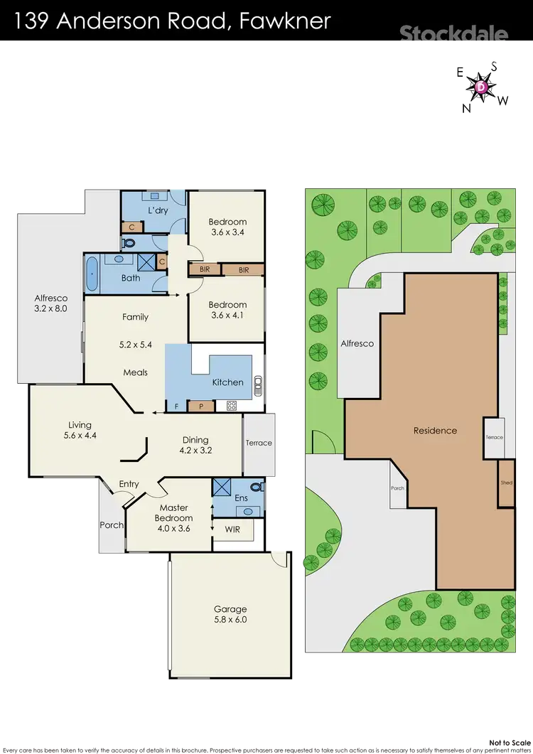 Floorplan of Homely house listing, 139 Anderson Road, Fawkner VIC 3060
