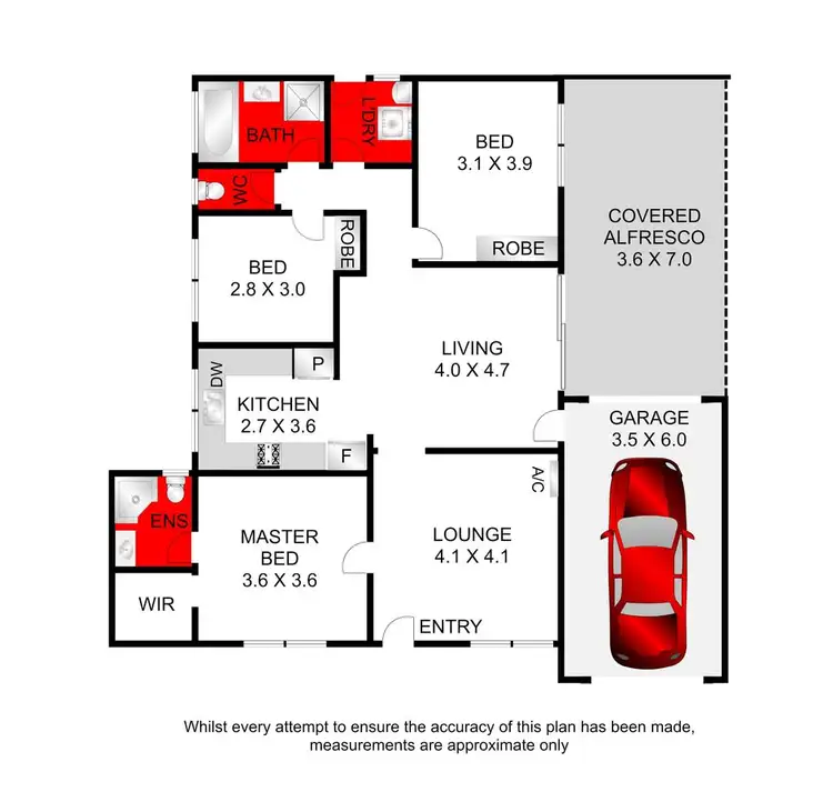 Floorplan of Homely house listing, 98 Barrands Lane, Drysdale VIC 3222