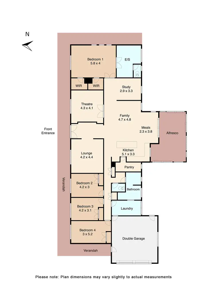 Floorplan of Homely house listing, 38 Mahers Road, Warrenheip VIC 3352