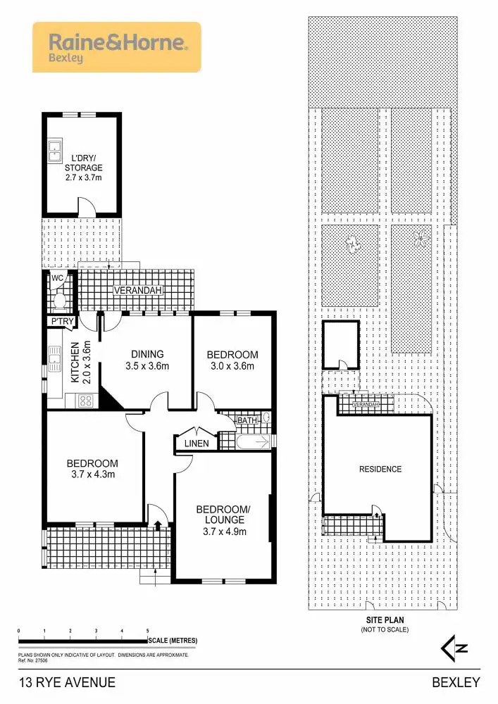 Floorplan of Homely house listing, 13 Rye Avenue, Bexley NSW 2207
