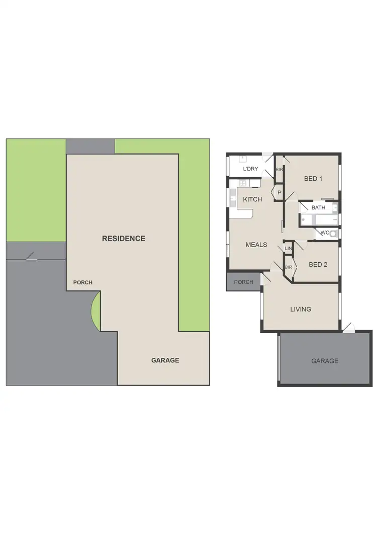 Floorplan of Homely house listing, 2/15 Allwyn Crescent, Mill Park VIC 3082