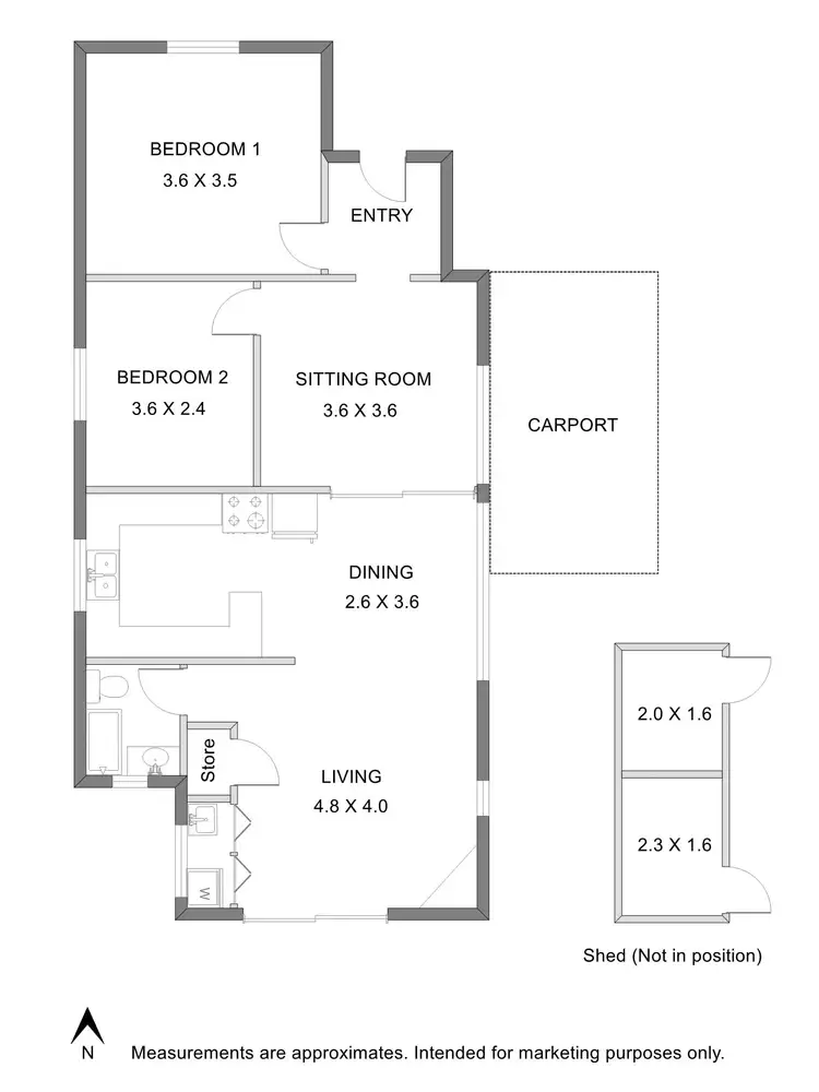 Floorplan of Homely house listing, 29 Cuthbert Street, Shenton Park WA 6008