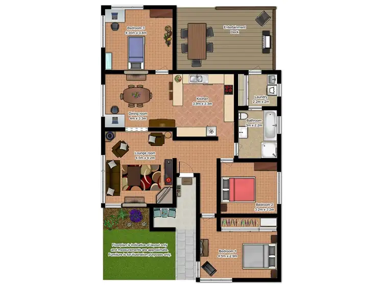 Floorplan of Homely house listing, 50 Stanley Street, Oatlands TAS 7120