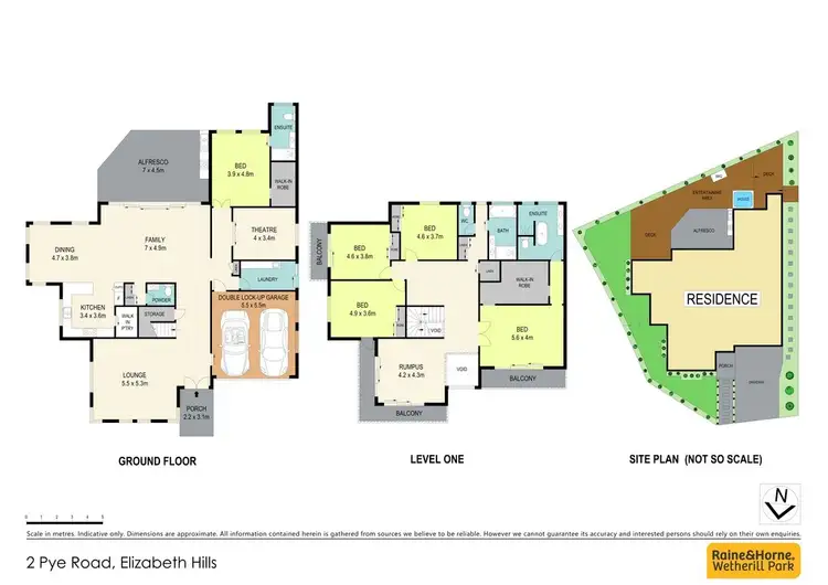 Floorplan of Homely house listing, 2 Pye Road, Elizabeth Hills NSW 2171