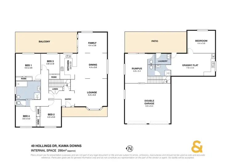 Floorplan of Homely house listing, 49 Hollings Drive, Kiama Downs NSW 2533