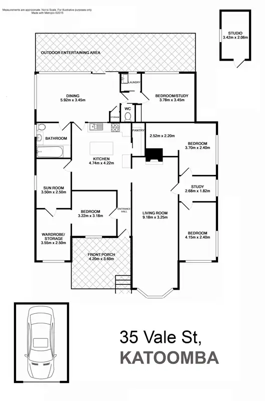 Floorplan of Homely house listing, 35 Vale Street, Katoomba NSW 2780
