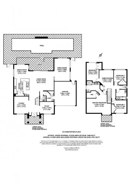 Floorplan of Homely house listing, 33 Christopher Place, Sinnamon Park QLD 4073