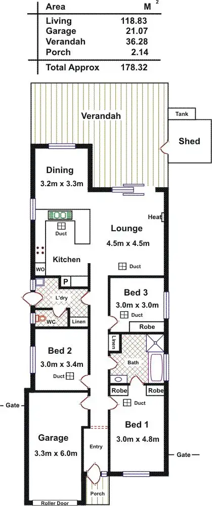 Floorplan of Homely house listing, Unit 9, 6 Jarvis Street, Willaston SA 5118