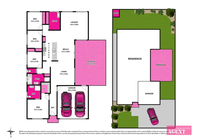 Floorplan of Homely house listing, 10 Nikola Court, Marshall VIC 3216