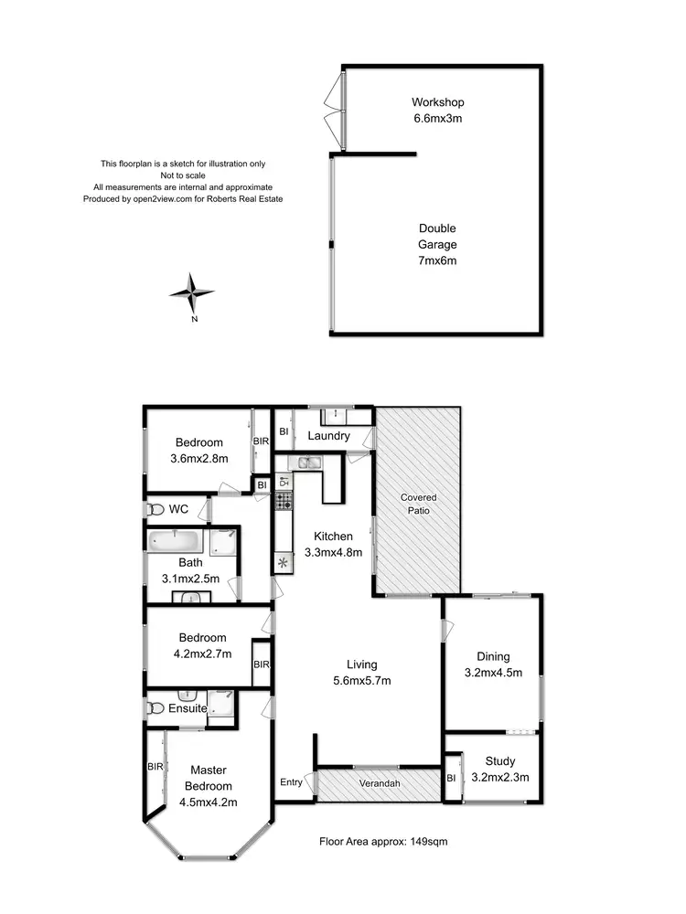 Floorplan of Homely house listing, 60A Racecourse Road, Brighton TAS 7030