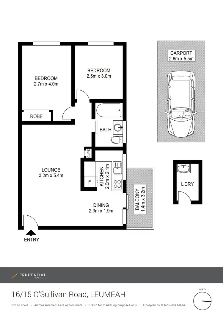 Floorplan of Homely house listing, 16/15 O'Sullivan Road, Leumeah NSW 2560