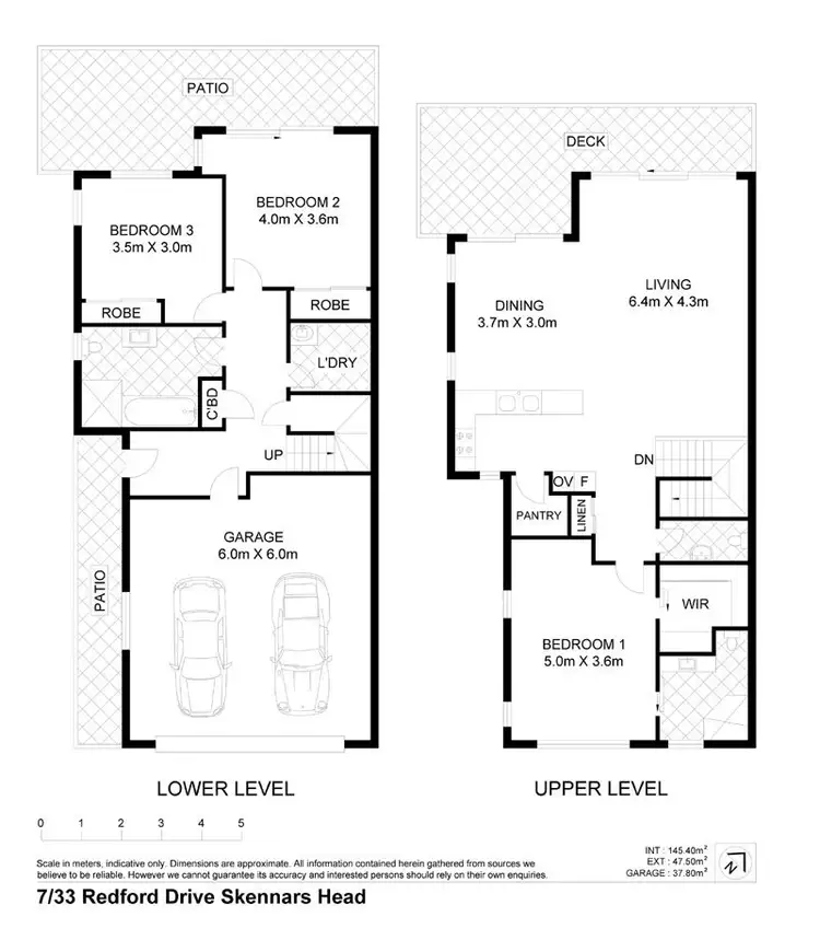 Floorplan of Homely townhouse listing, 7/33 REDFORD DRIVE, Skennars Head NSW 2478