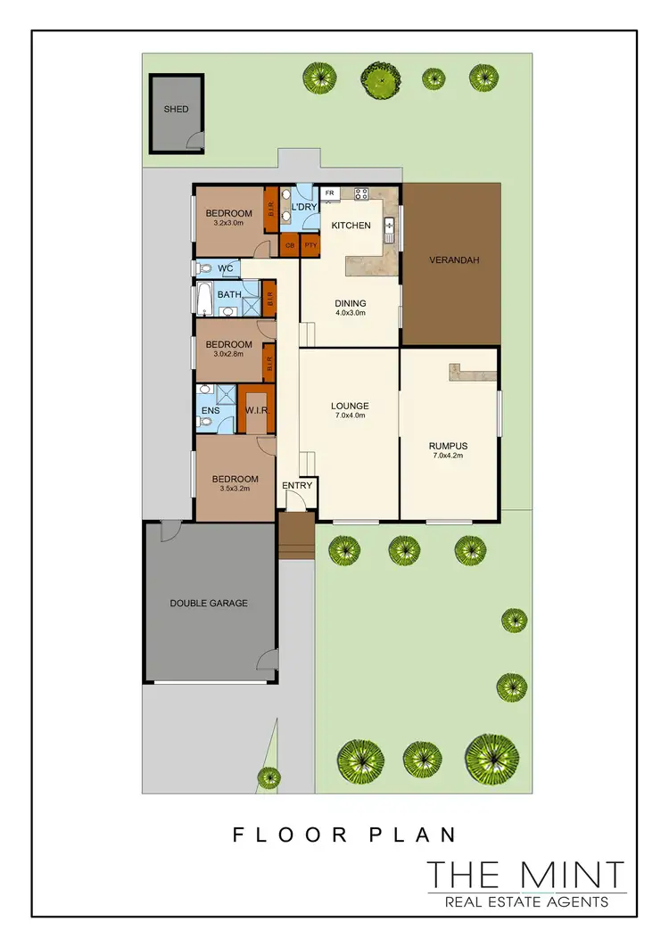 Floorplan of Homely house listing, 82 Betula Avenue, Bundoora VIC 3083