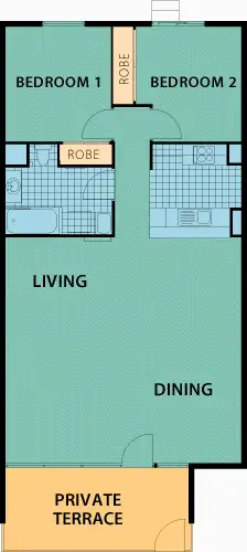 Floorplan of Homely apartment listing, 10/1066 Lygon Street, Carlton VIC 3053