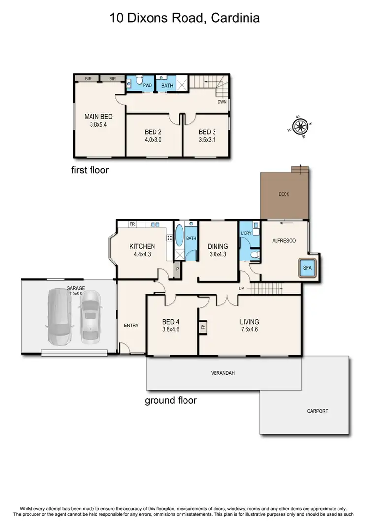 Floorplan of Homely rural property listing, 10 Dixons Road, Cardinia VIC 3978