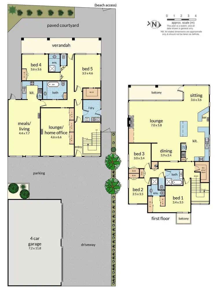 Floorplan of Homely house listing, 702B Nepean Highway, Carrum VIC 3197