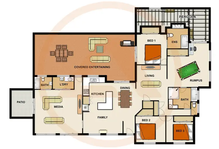 Floorplan of Homely house listing, 14 Simone Street, Boronia Heights QLD 4124