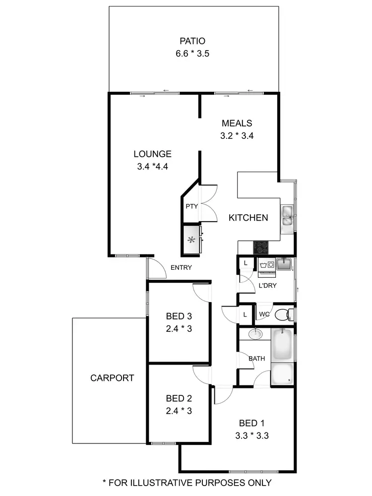 Floorplan of Homely house listing, 5/5 Morrow Mews, Kardinya WA 6163