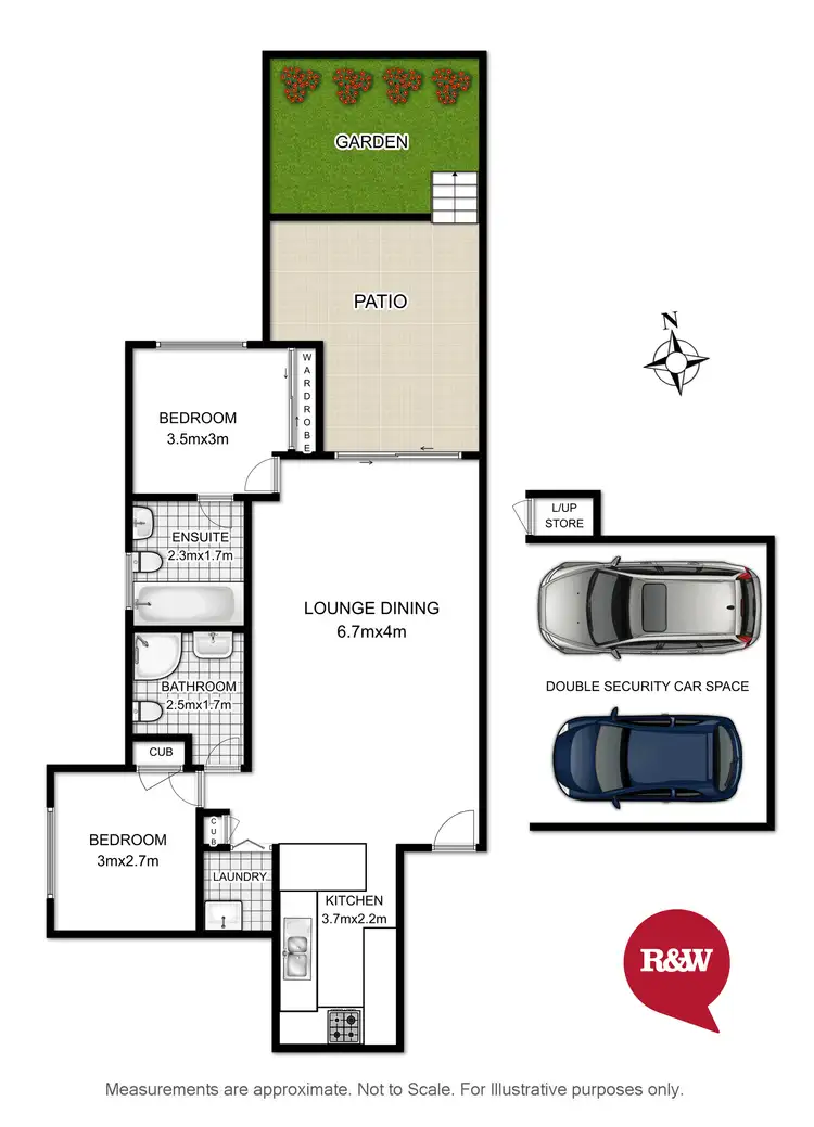 Floorplan of Homely apartment listing, 2/11 Gulliver Street, Brookvale NSW 2100