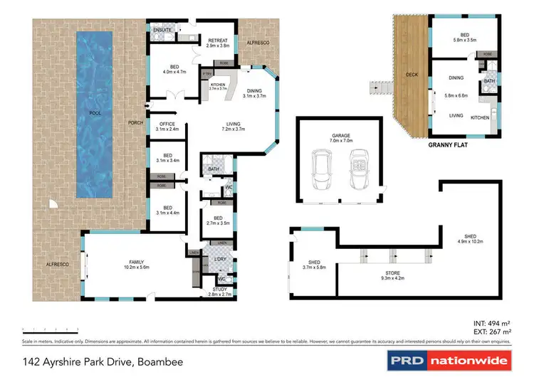 Floorplan of Homely house listing, 142 Ayrshire Park Drive, Boambee NSW 2450