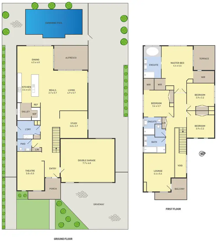 Floorplan of Homely house listing, 45 Alderbark Way, Greenvale VIC 3059
