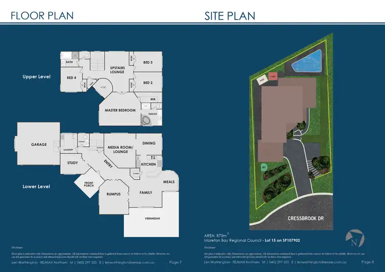 Floorplan of Homely house listing, 36 Cressbrook Drive, Albany Creek QLD 4035