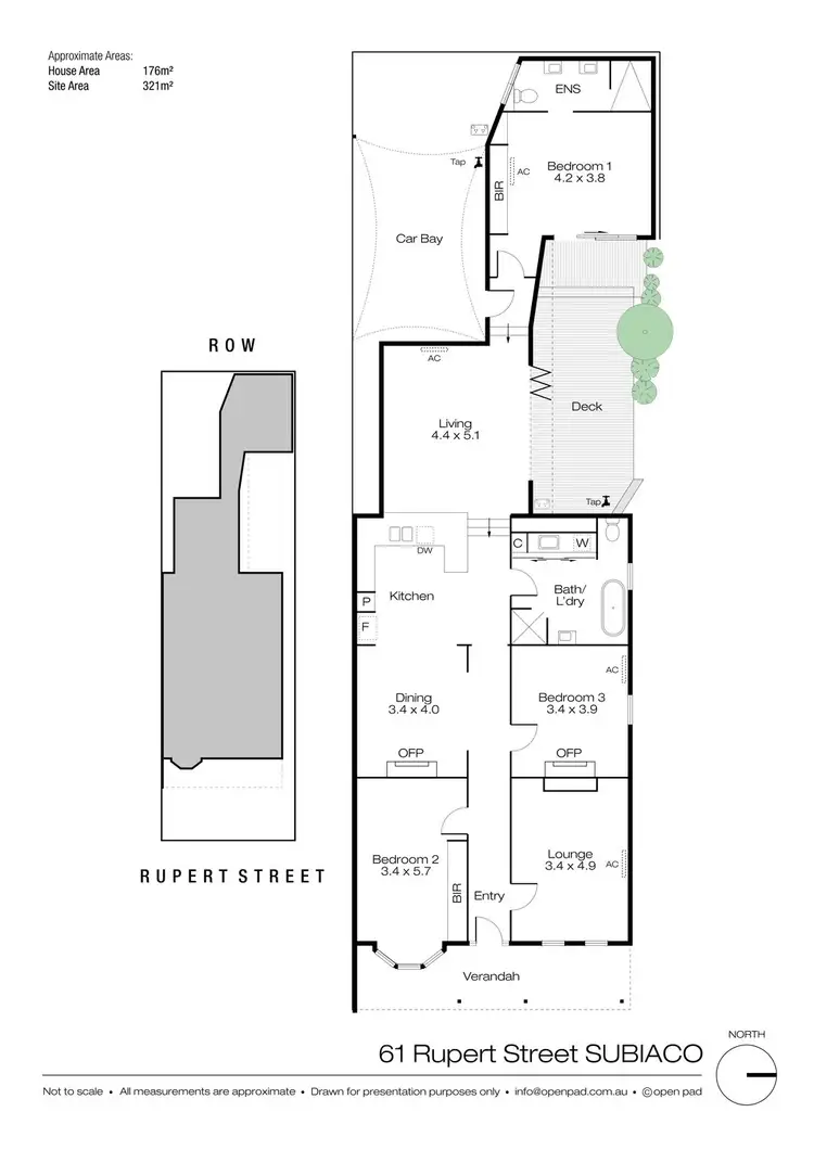 Floorplan of Homely house listing, 61 Rupert Street, Subiaco WA 6008