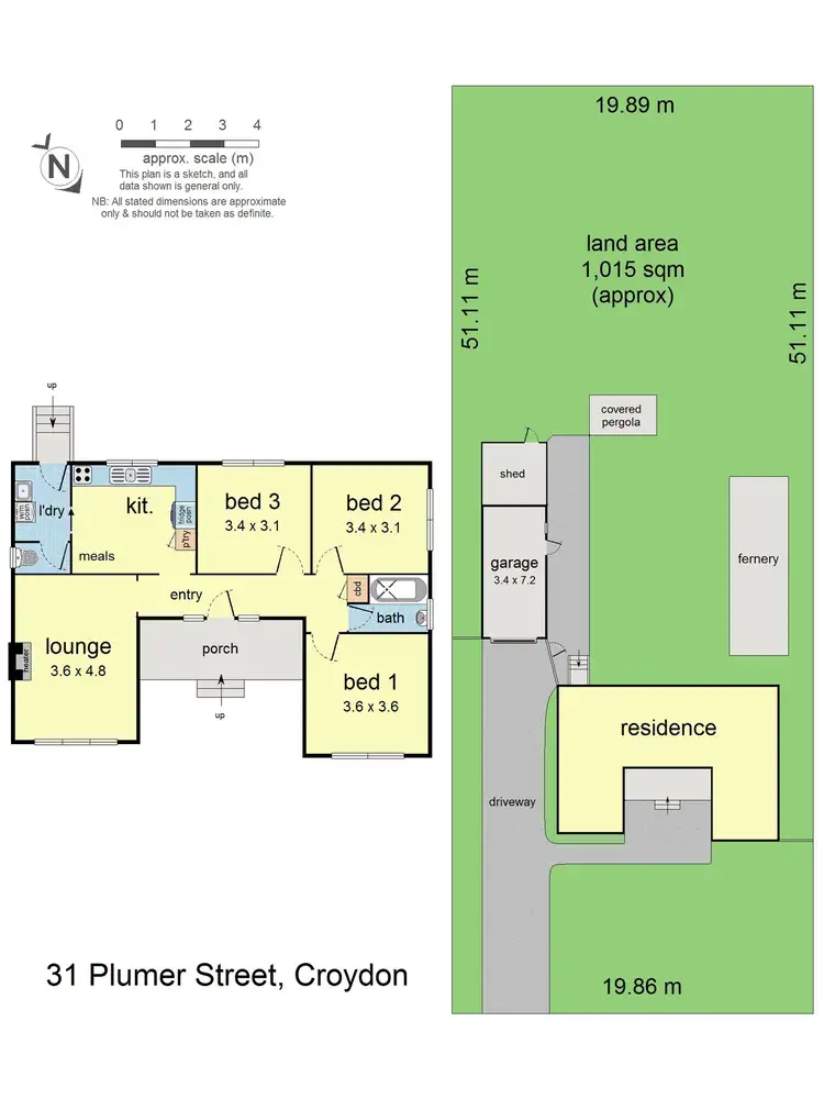 Floorplan of Homely house listing, 31 Plumer Street, Croydon VIC 3136