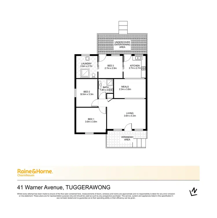 Floorplan of Homely house listing, 41 Warner Avenue, Tuggerawong NSW 2259