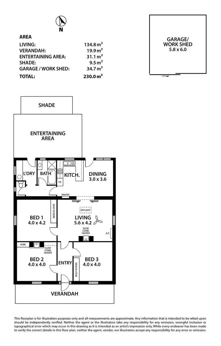 Floorplan of Homely house listing, 23 Tolmer Road, Woodside SA 5244