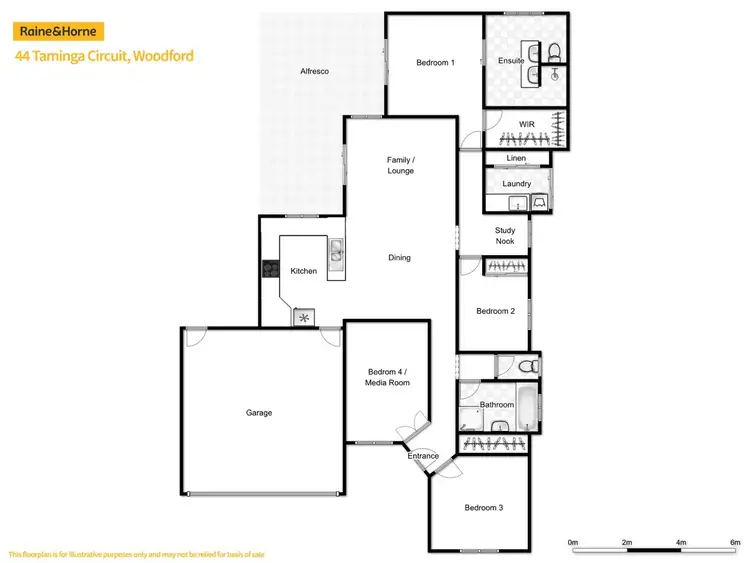 Floorplan of Homely house listing, 44 Taminga Cct, D'aguilar QLD 4514