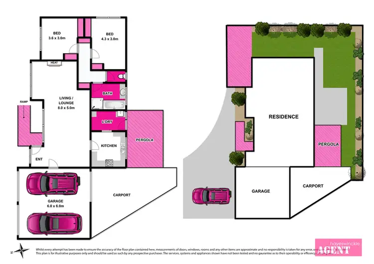 Floorplan of Homely house listing, 2/6 Keith Court, Breakwater VIC 3219