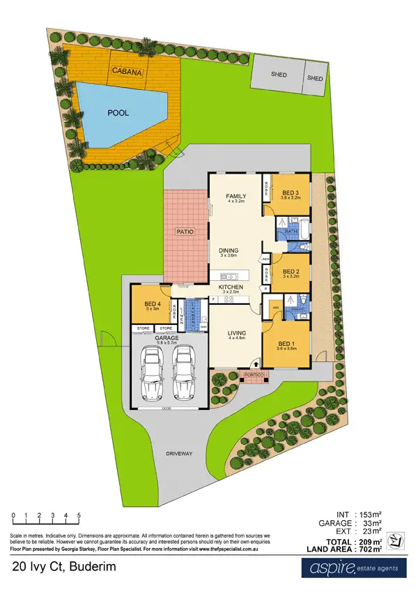 Floorplan of Homely house listing, 20 Ivy Court, Buderim QLD 4556