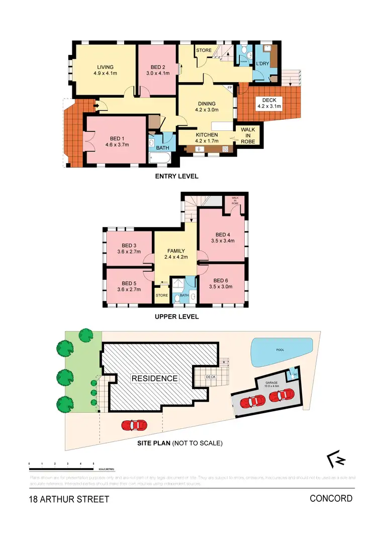 Floorplan of Homely house listing, 18 Arthur Street, Concord NSW 2137