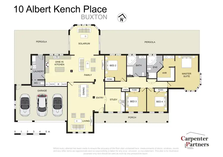 Floorplan of Homely house listing, 10 Albert Kench Place, Buxton NSW 2571