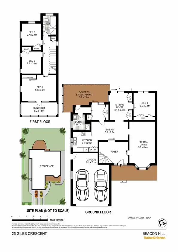Floorplan of Homely house listing, 26 Gilles Crescent, Beacon Hill NSW 2100