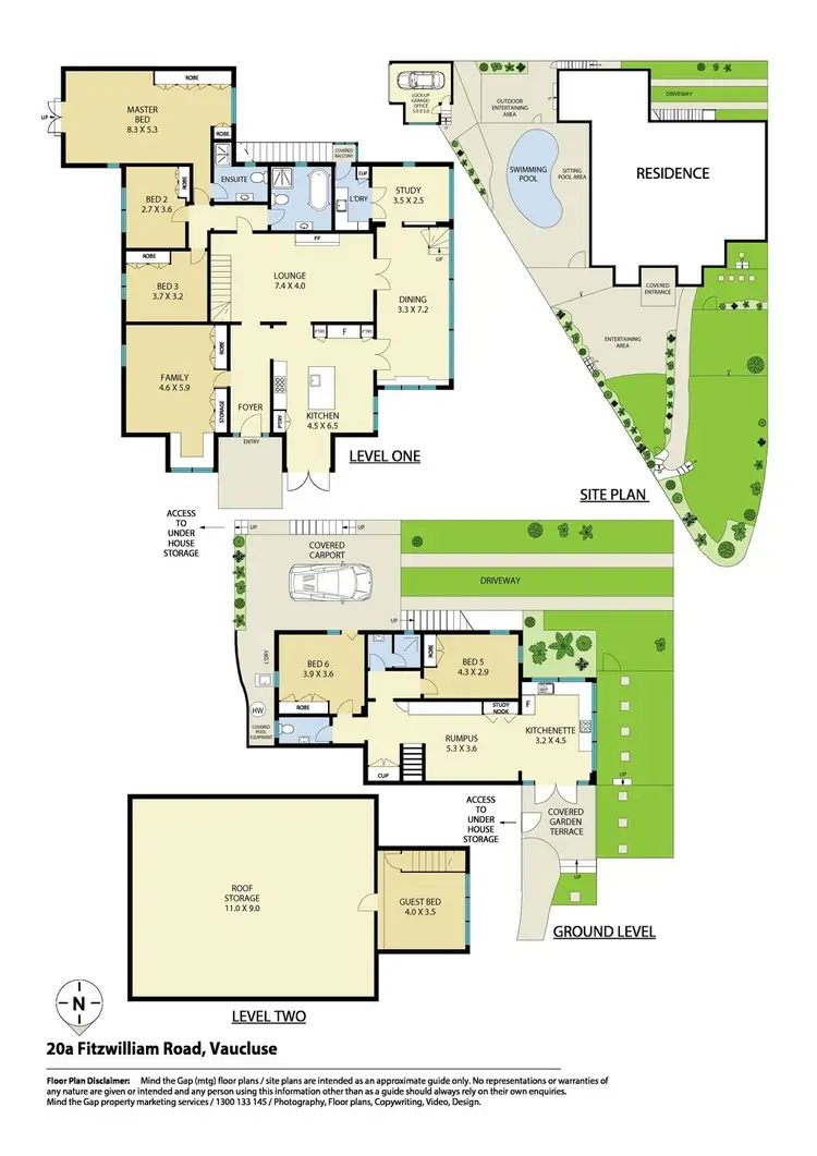 Floorplan of Homely house listing, 20a Fitzwilliam Road, Vaucluse NSW 2030