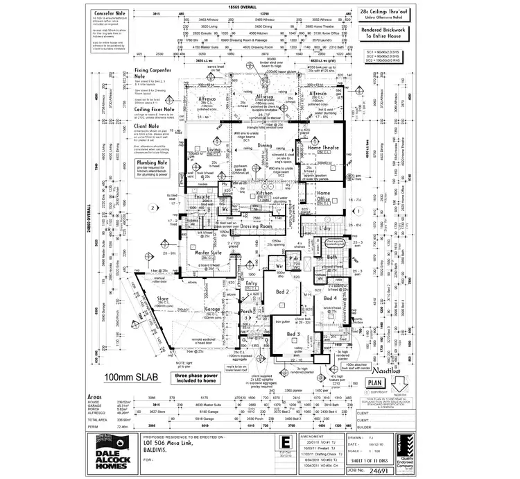Floorplan of Homely house listing, 6 Mesa Link, Baldivis WA 6171
