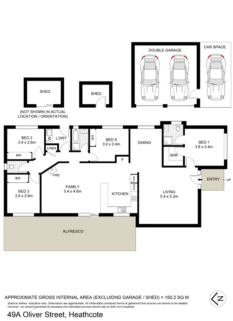 Floorplan of Homely house listing, 49A Oliver Street, Heathcote NSW 2233